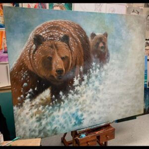 Commissions/Portraits Bear Oil